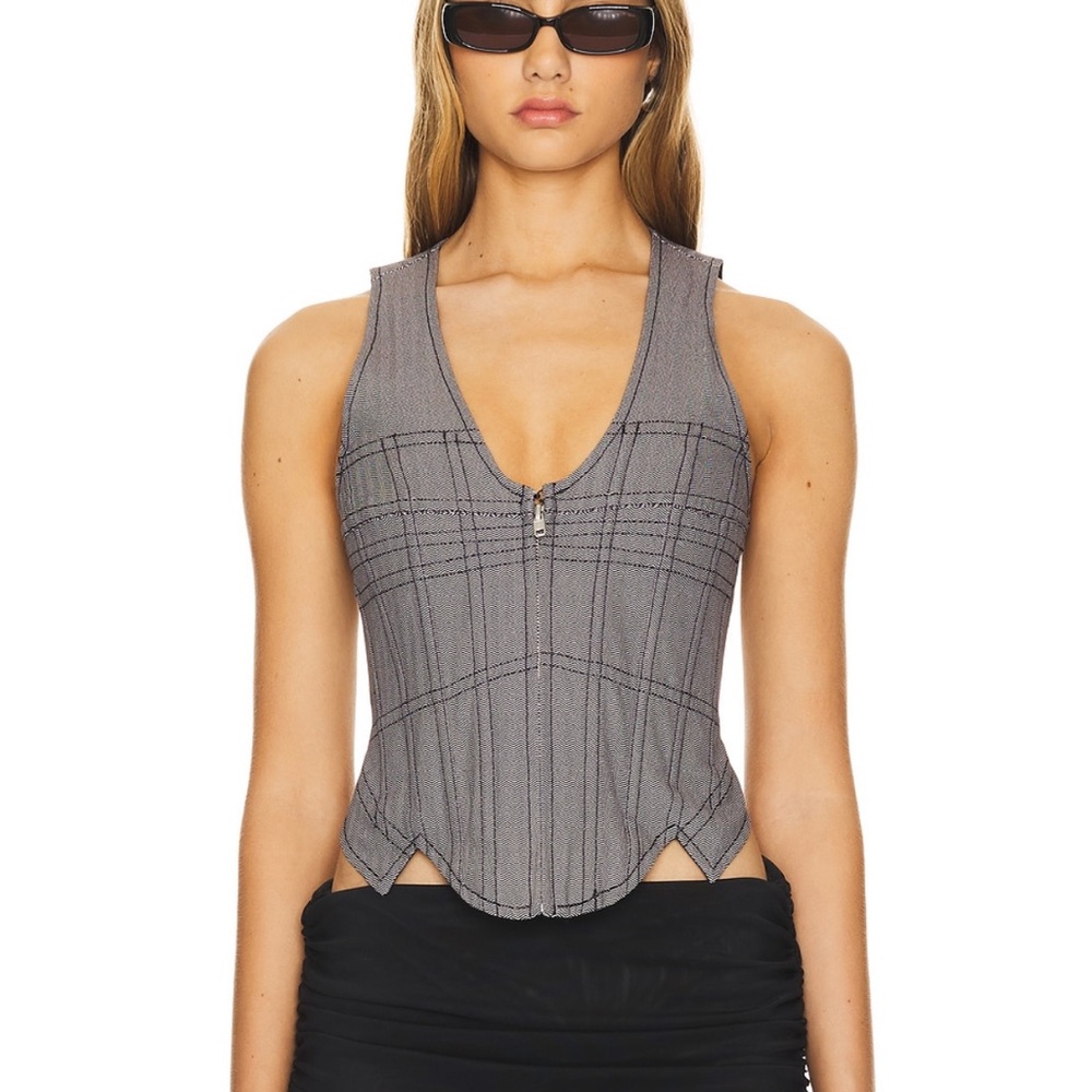 Miaou Dolly Corset Bustier Top XS NWOT